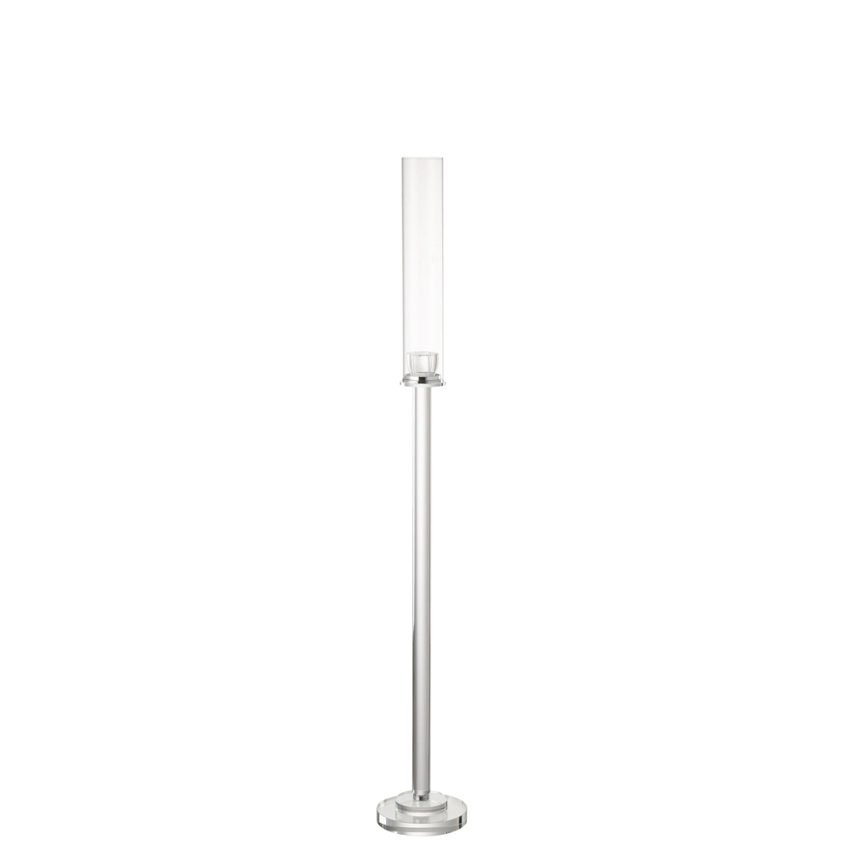 Bougeoir Moira Verre Transparent Moyen H100cm J-Line