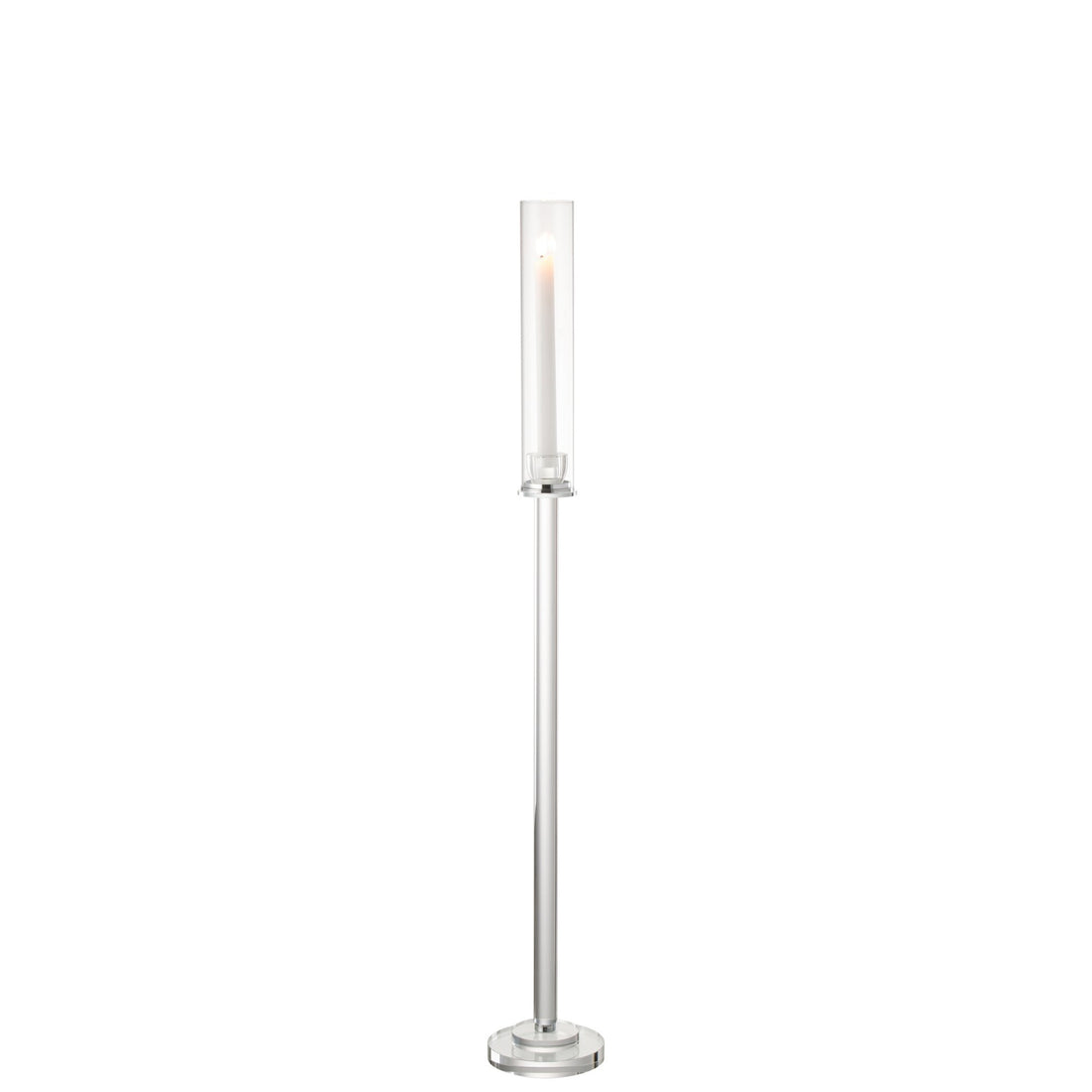 Bougeoir Moira Verre Transparent Moyen H100cm J-Line