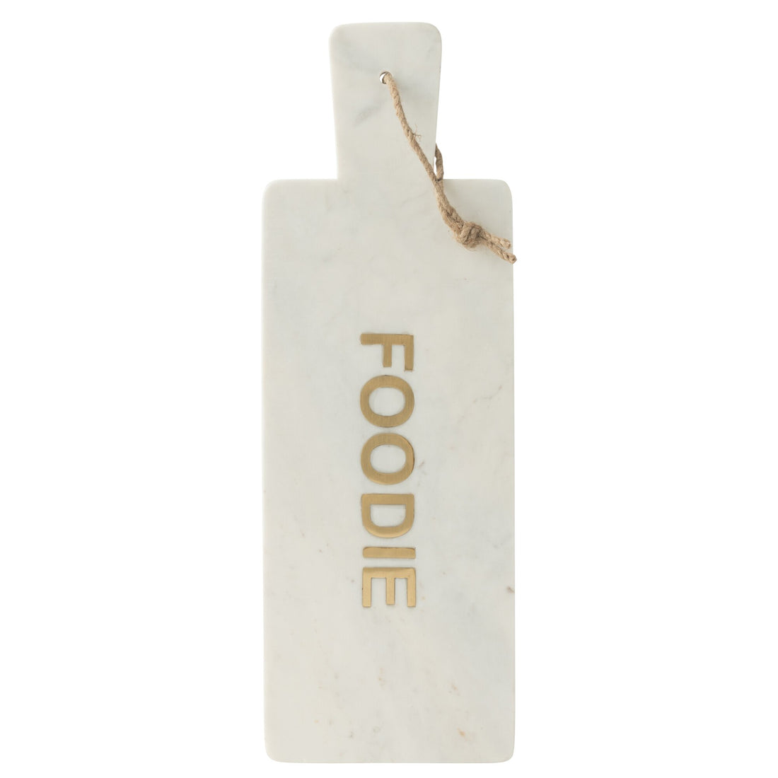 Planche à fromage rectangulaire Foodie marbre blanc