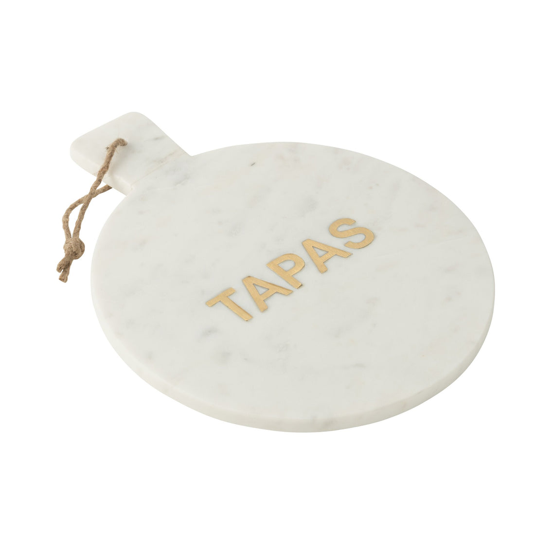 Planche à fromage ronde Apéro Tapas blanc