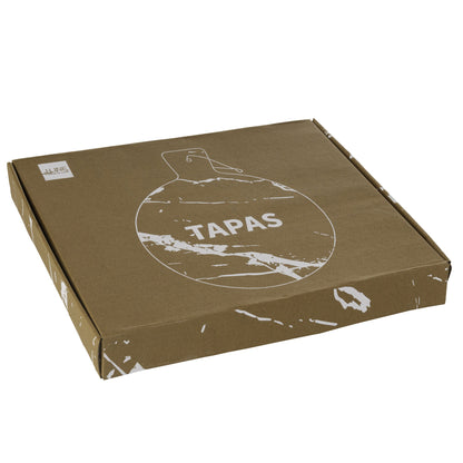 Planche à fromage ronde Apéro Tapas blanc
