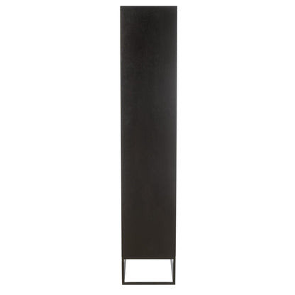 Meuble Mode Bois de Manguier/MDF Noir J-Line
