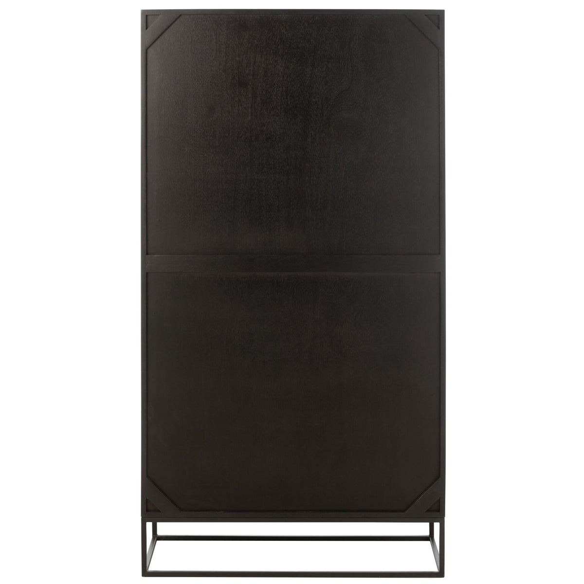 Meuble Mode Bois de Manguier/MDF Noir J-Line