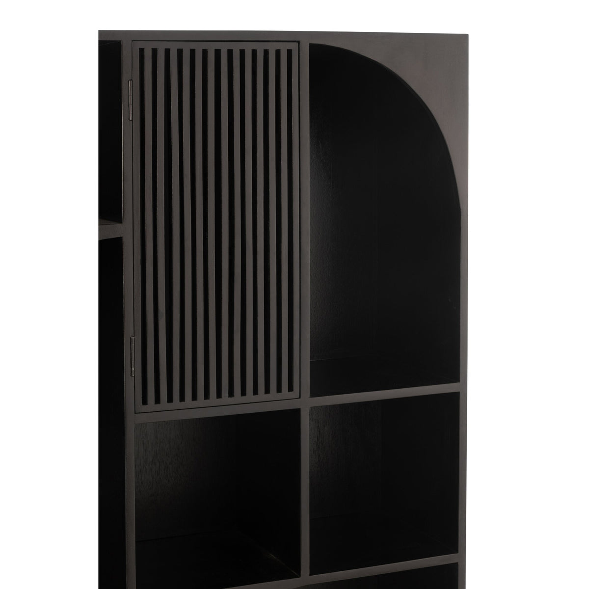 Meuble Mode Bois de Manguier/MDF Noir J-Line