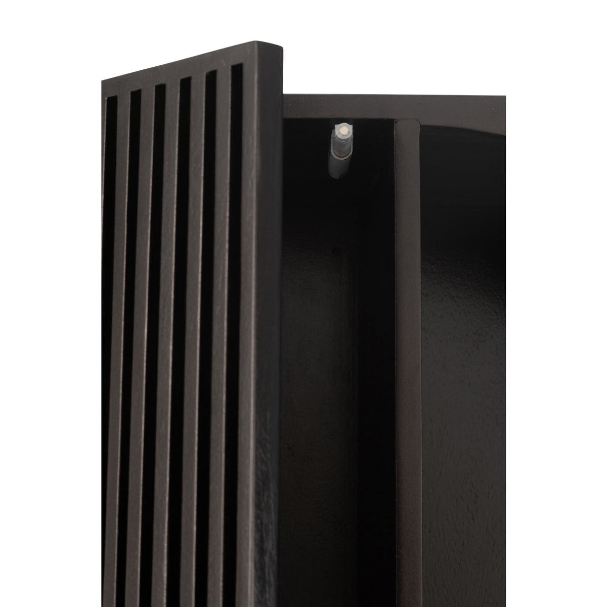Meuble Mode Bois de Manguier/MDF Noir J-Line
