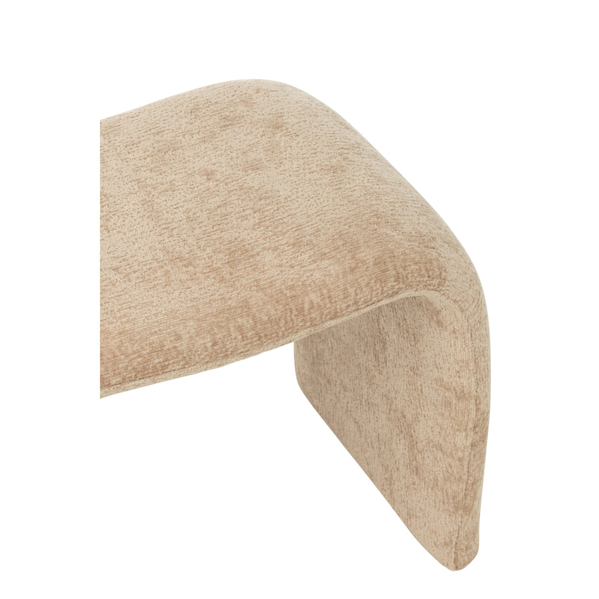 Tabouret N Shape Textile Beige J-Line