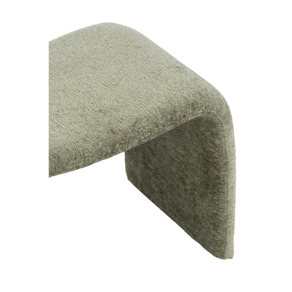 Tabouret N Shape Textile Vert menthe J-Line