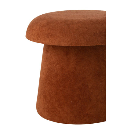 Tabouret Champignon Mdf Terracotta Petit J-Line