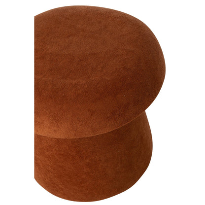 Tabouret Champignon Mdf Terracotta Petit J-Line