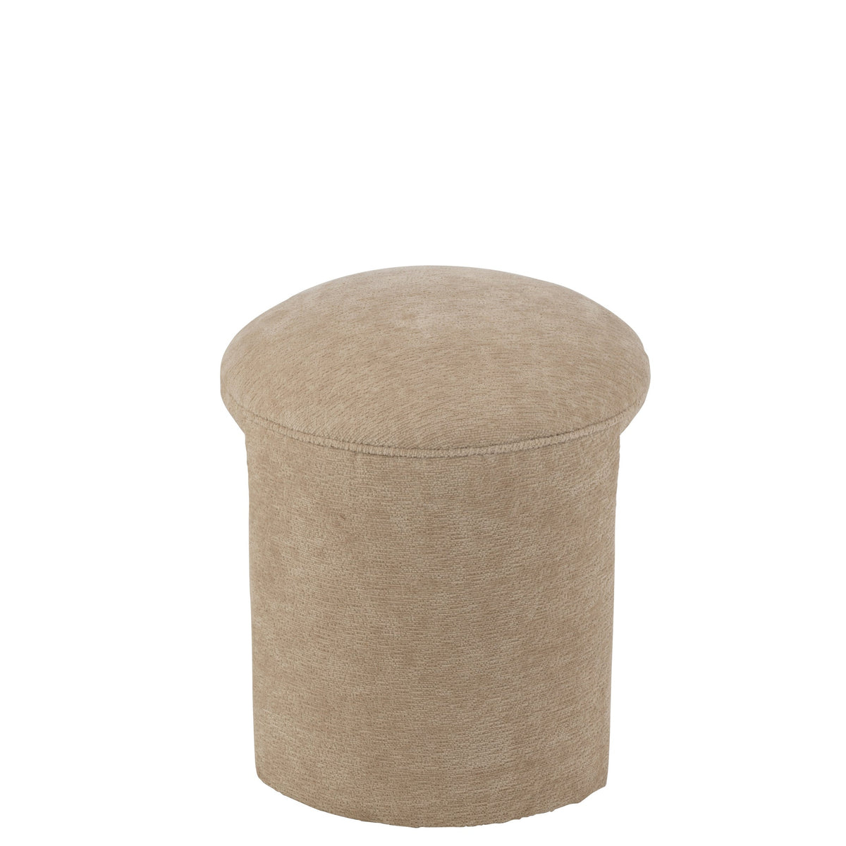 Tabouret Rond Textile Beige J-Line