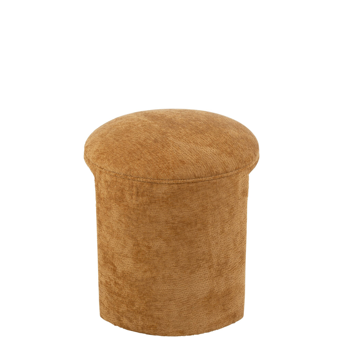 Tabouret Rond Textile Ocre J-Line