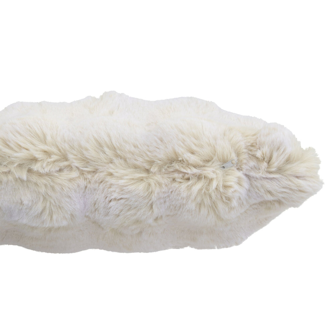 Coussin Wave Polyester Ivoire 45x45cm J-Line