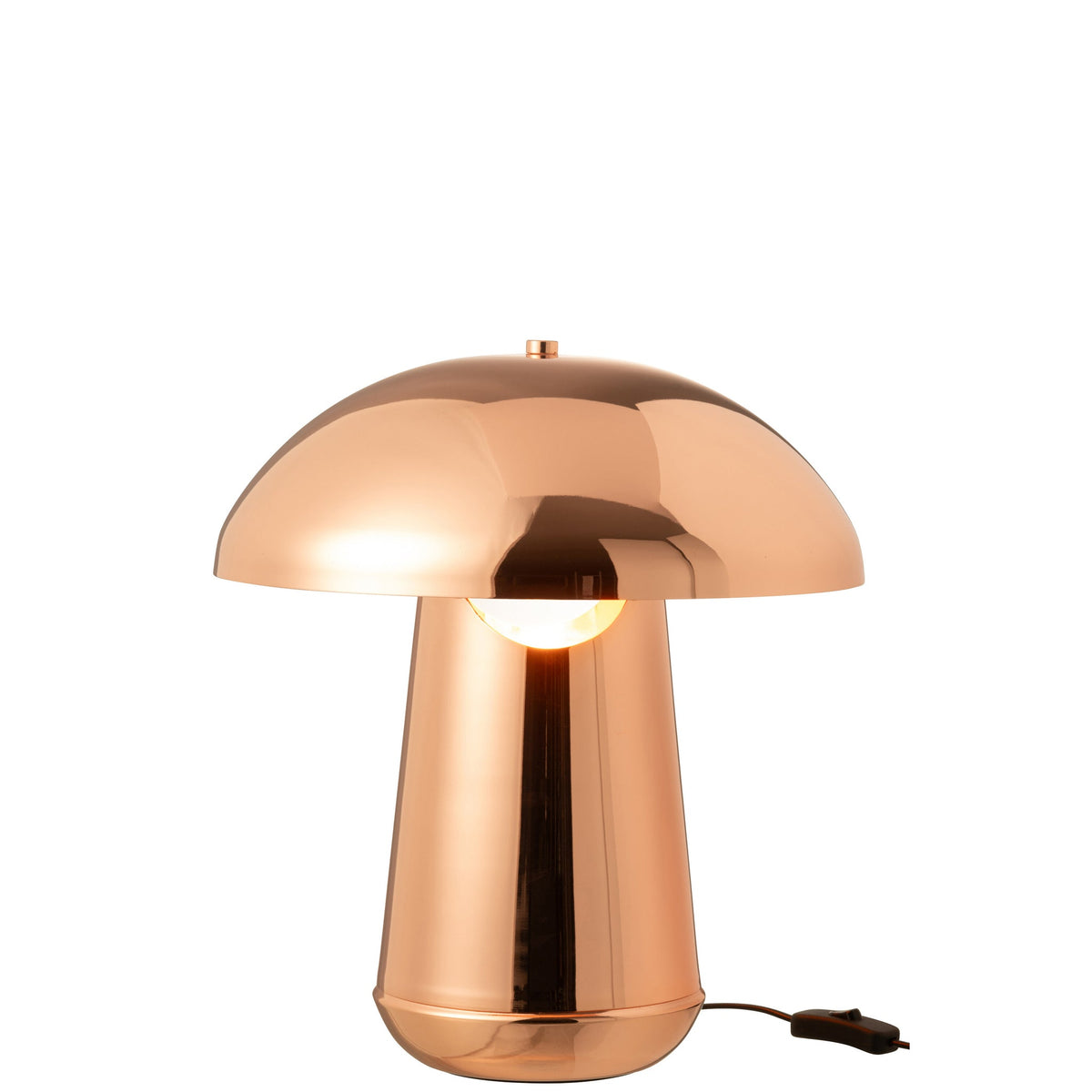 Lampe Champignon Métal Cuivre J-Line