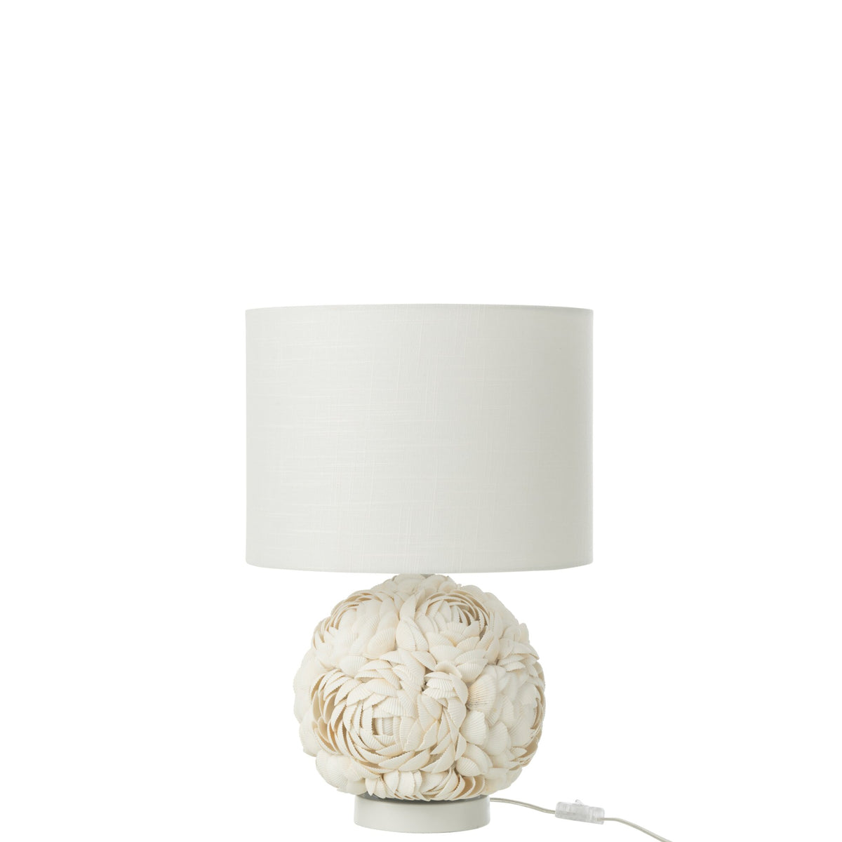 Lampe Coquillage Blanc Petit J-Line