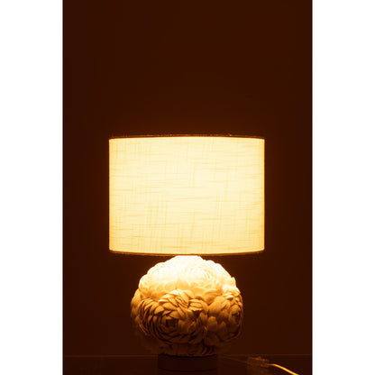 Lampe Coquillage Blanc Petit J-Line