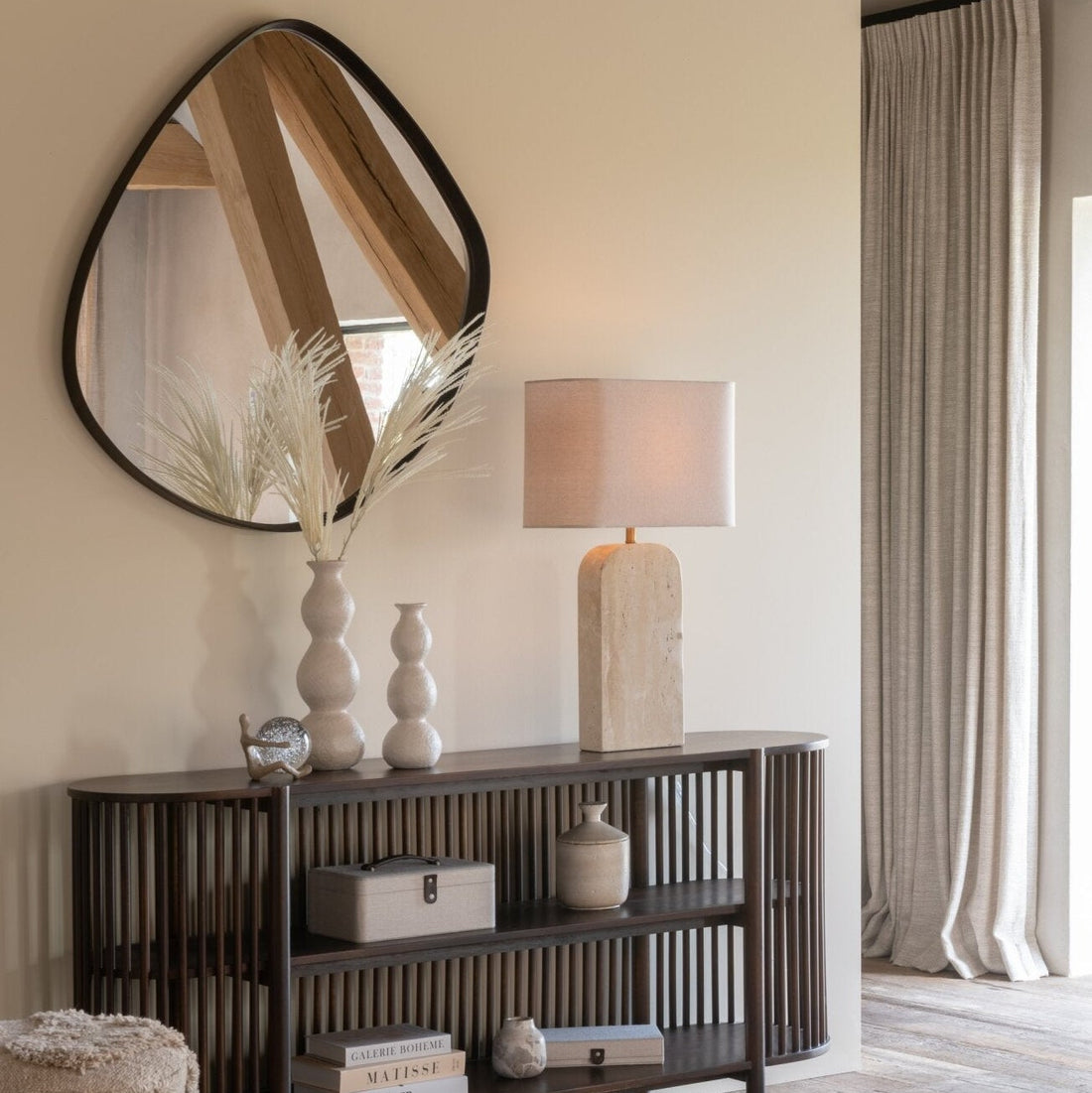 Lampe Travertin Beige J-Line