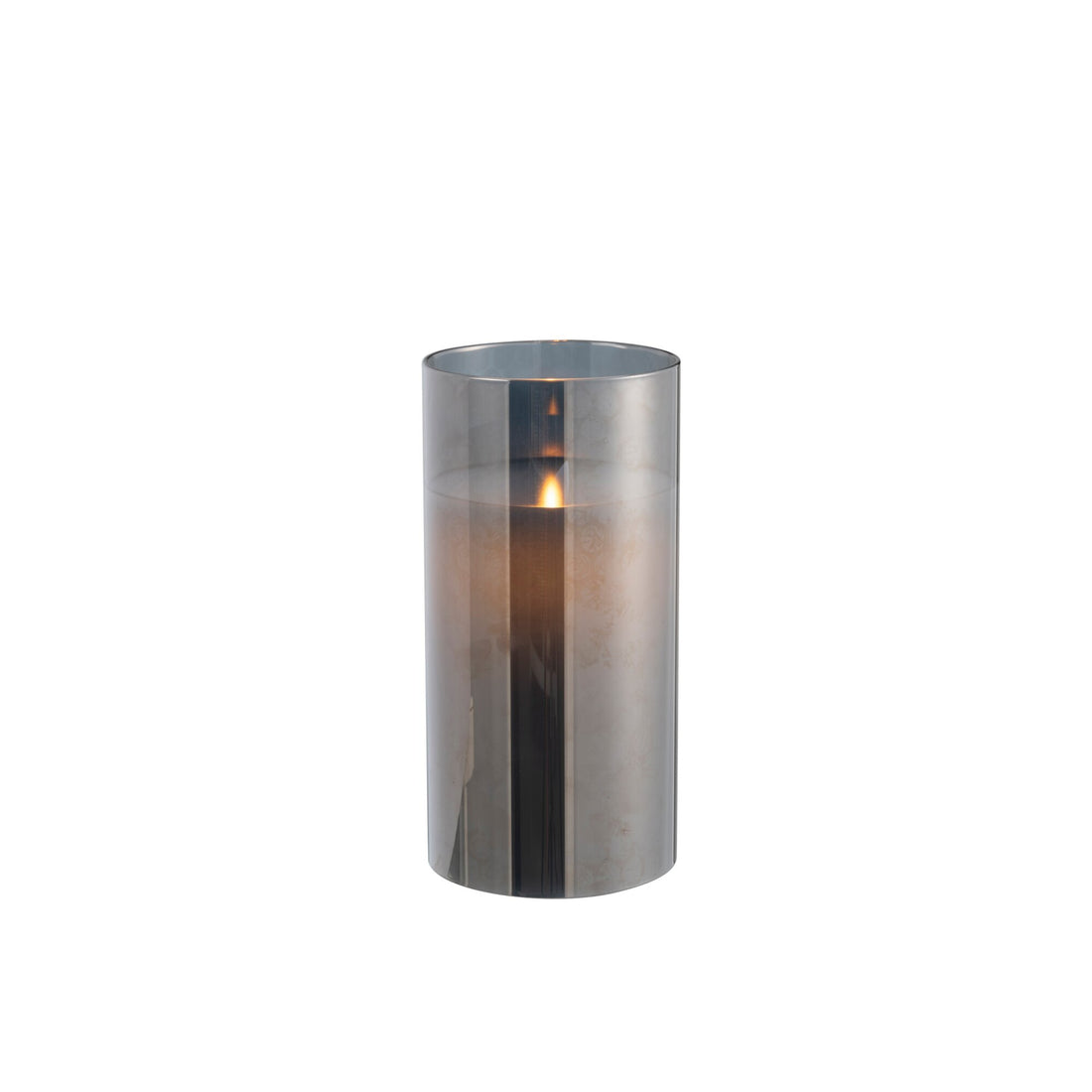 Ampoule LED Verre scintillant gris moyen