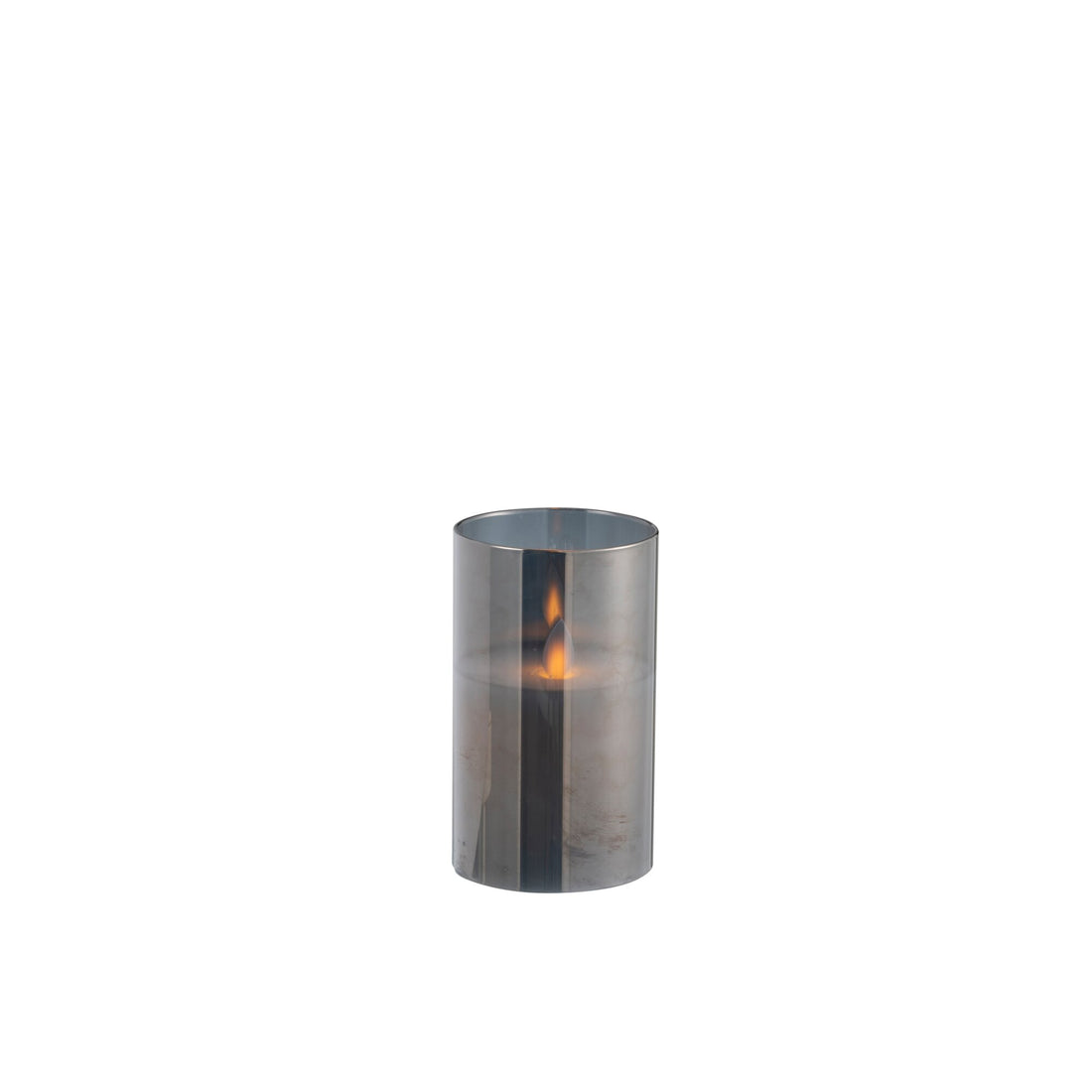 Ampoule LED Verre scintillant gris Petit