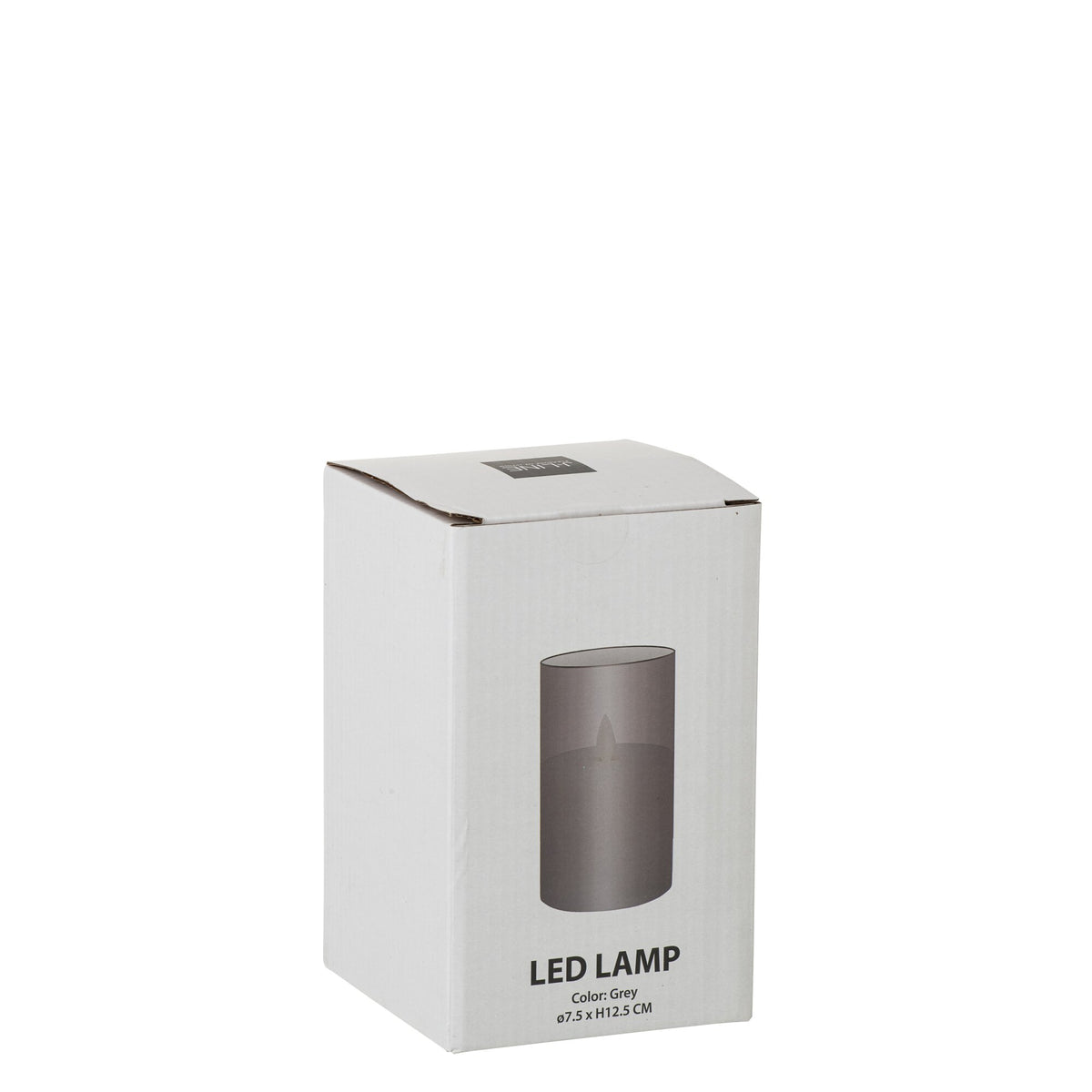Ampoule LED Verre scintillant gris Petit