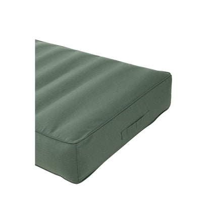 Matelas de chaise longue Helene en polypropylène vert J-Line