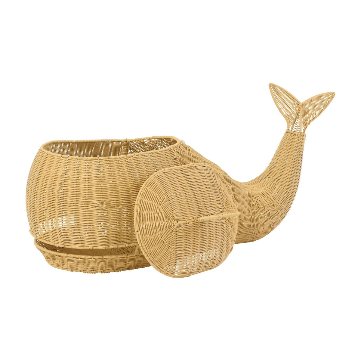 Panier Baleine Plastique Naturel J-Line