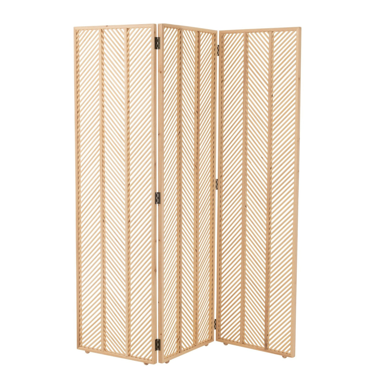 Mili Paravent de chambre Bambou Naturel J-Line