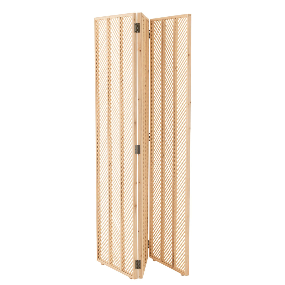 Mili Paravent de chambre Bambou Naturel J-Line
