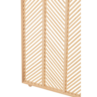 Mili Paravent de chambre Bambou Naturel J-Line