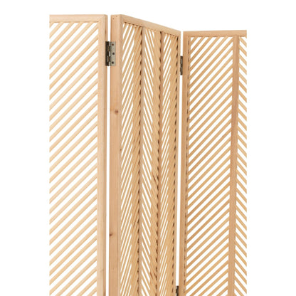 Mili Paravent de chambre Bambou Naturel J-Line