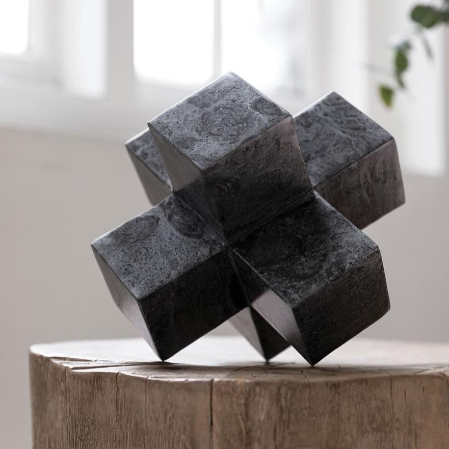 Must Living Object Wavebreaker Zwart - Beeld - MUST Living - livinglovely.nl