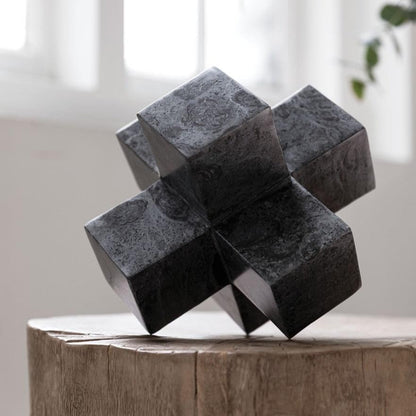 Must Living Object Wavebreaker Zwart - Beeld - MUST Living - livinglovely.nl