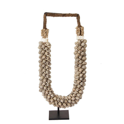 Ornament Indonesische Schelpenketting Mawar Grey/Sand - Pole To Pole - Ornament - Pole To Pole - livinglovely.nl
