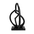 Ornament Zwart 25x15x41cm - Beeld - Living Lovely - livinglovely.nl