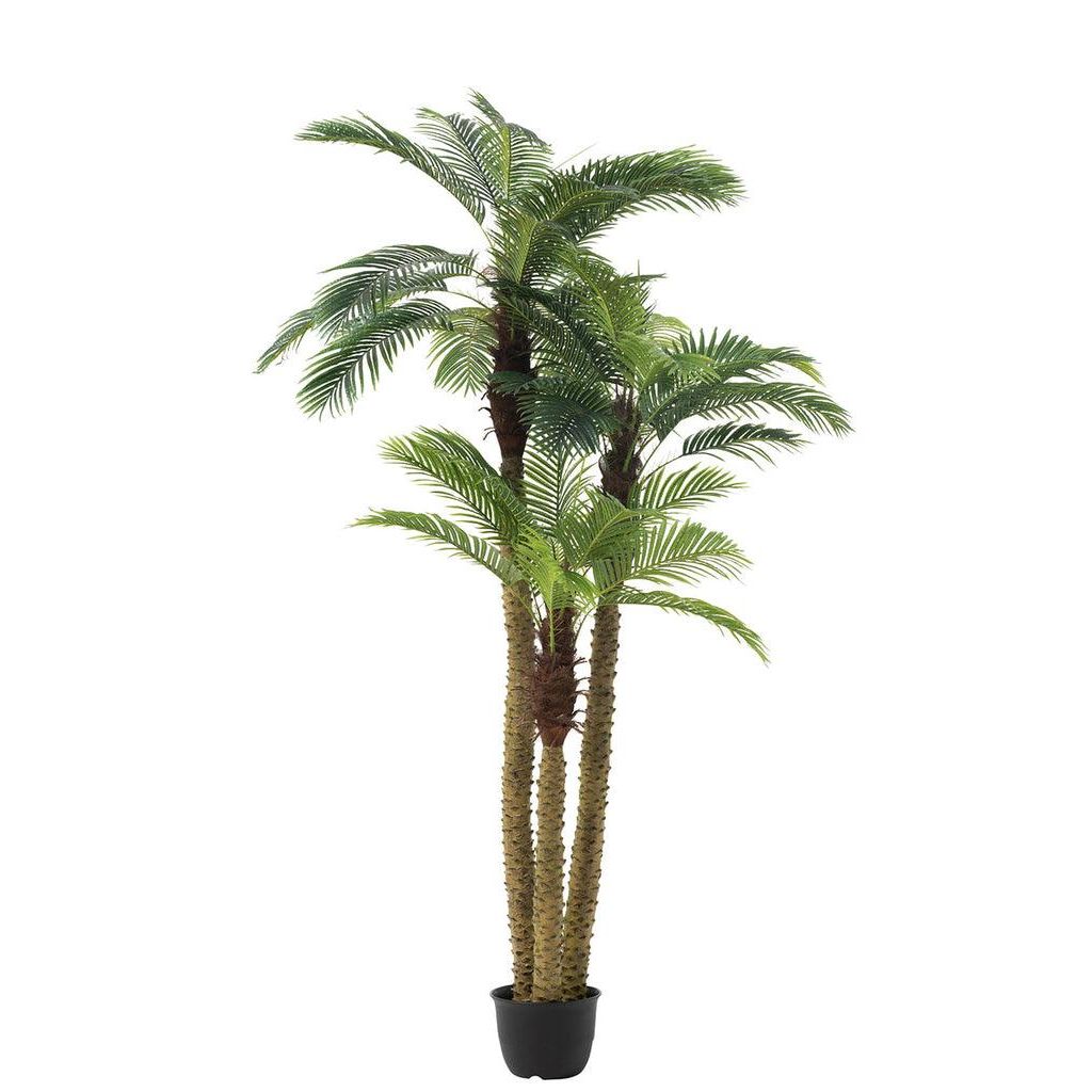 Palmier 3 parties Real Touch En Pot Artificiel Vert H300cm J-Line