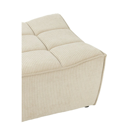 Poef Modulaire Sofa Beige J-Line