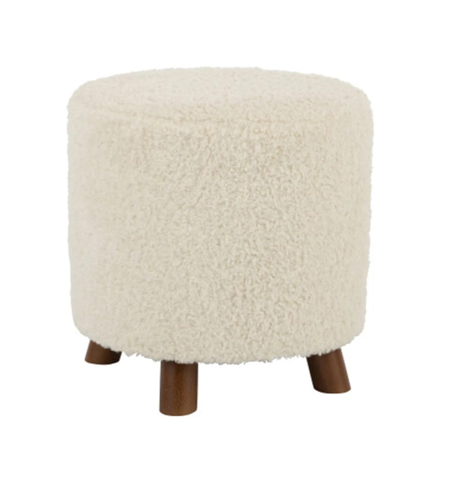 Pouf Mouton Blanc J-Line