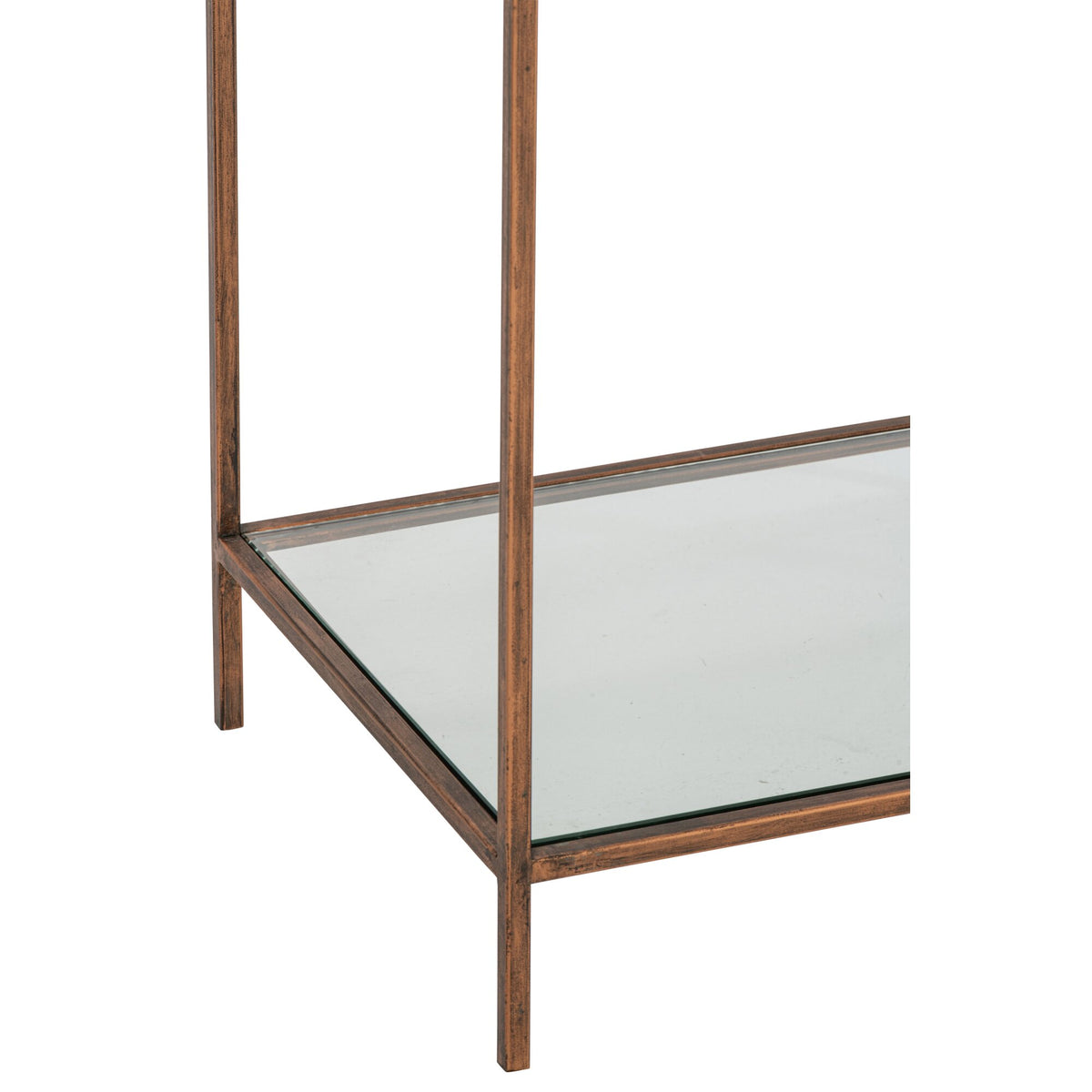 Étagère Fer Verre Bronze J-Line