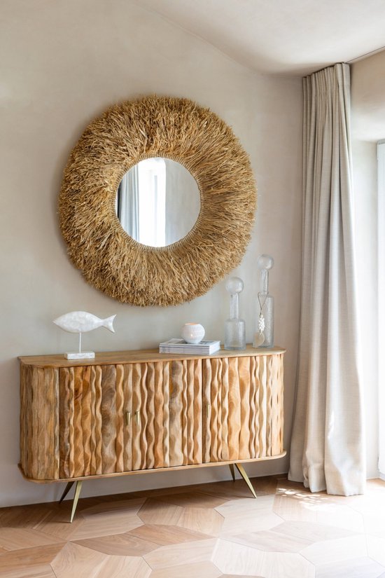Buffet Curve Bois Naturel J-Line