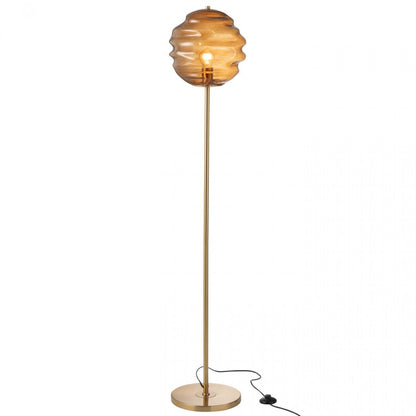 Lampadaire Verre Marron H156cm J-Line