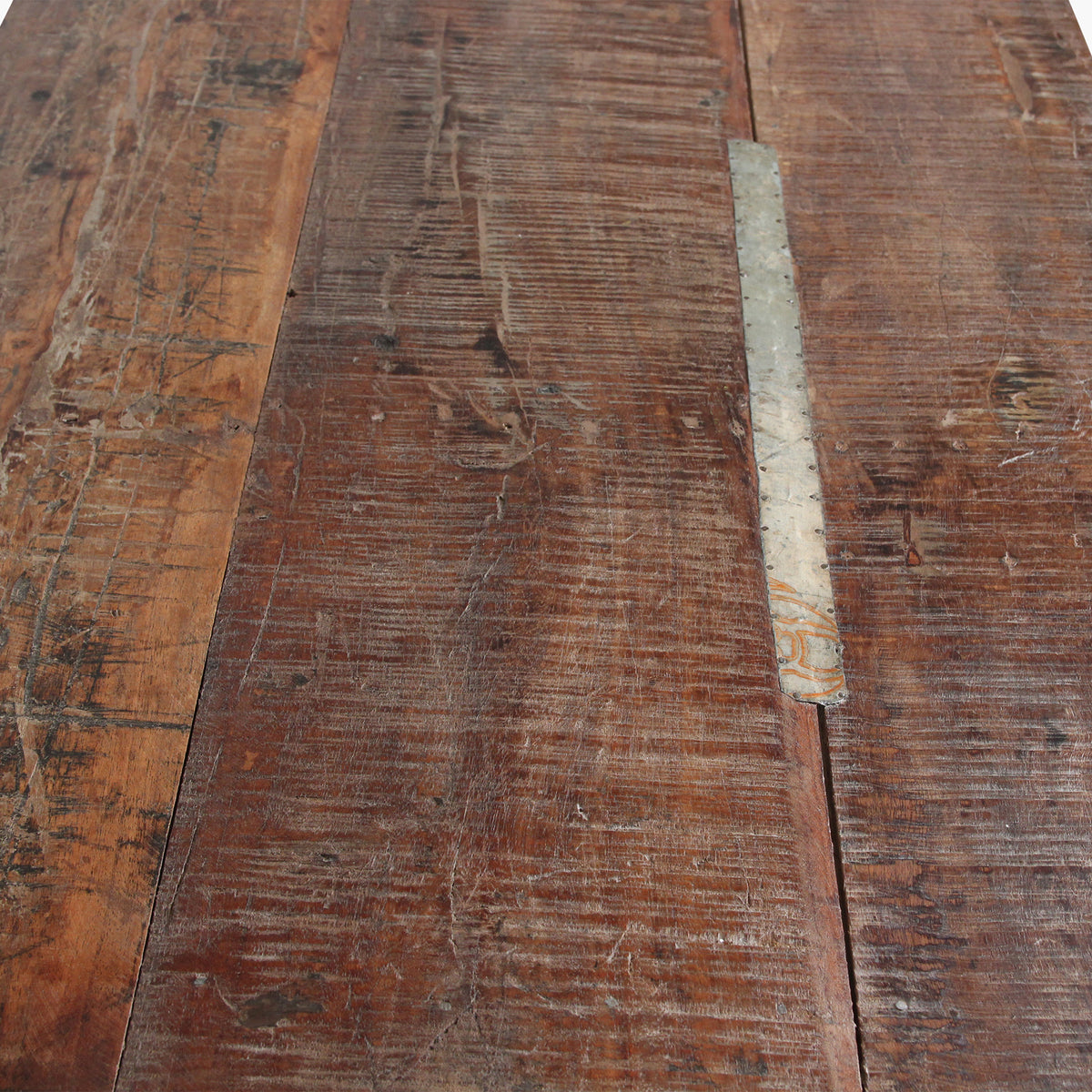 Table de marché en bois marron, pliable Raw Materials
