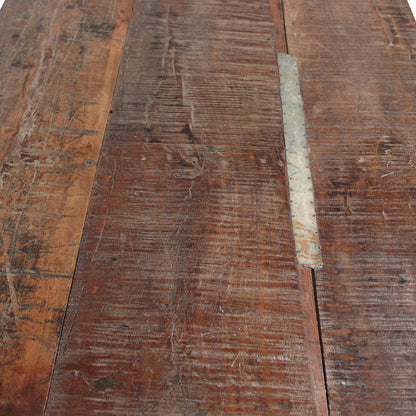 Table de marché en bois marron, pliable Raw Materials