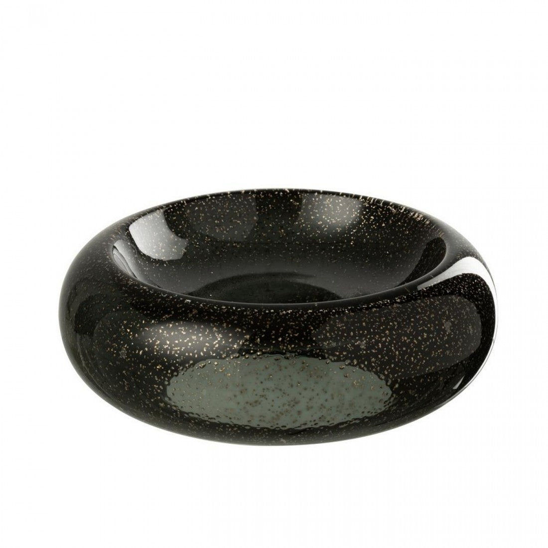Coupe décorative Carol Verre Noir Large