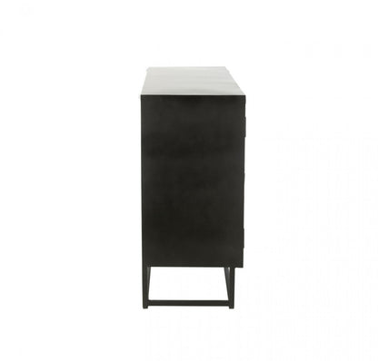 Buffet Shanil Bois/Fer Noir J-Line