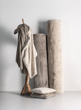 MUST Living Plaid Lodge Taupe