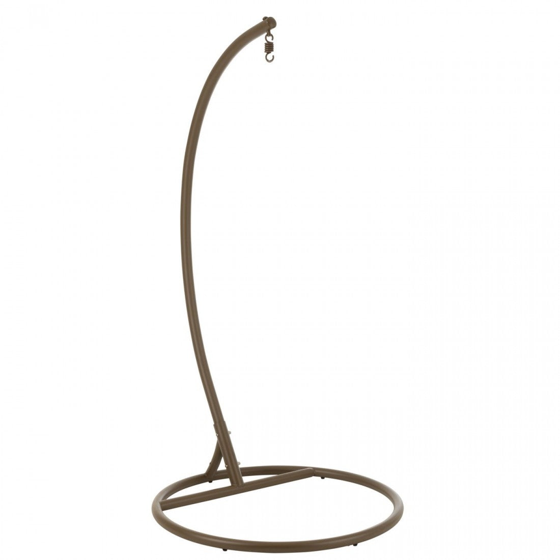 Chaise suspendue + Coussin Egga Métal/Corde Marron J-Line
