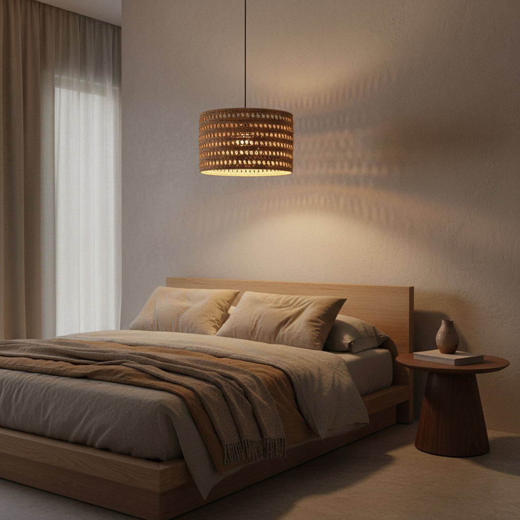 Lampe Herba naturelle grande Ø50cm Raw Materials