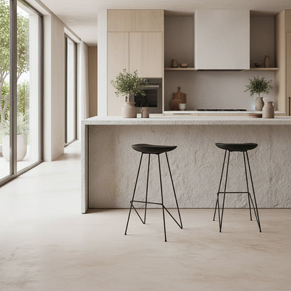 Tabouret de bar Loft Noir Raw Materials