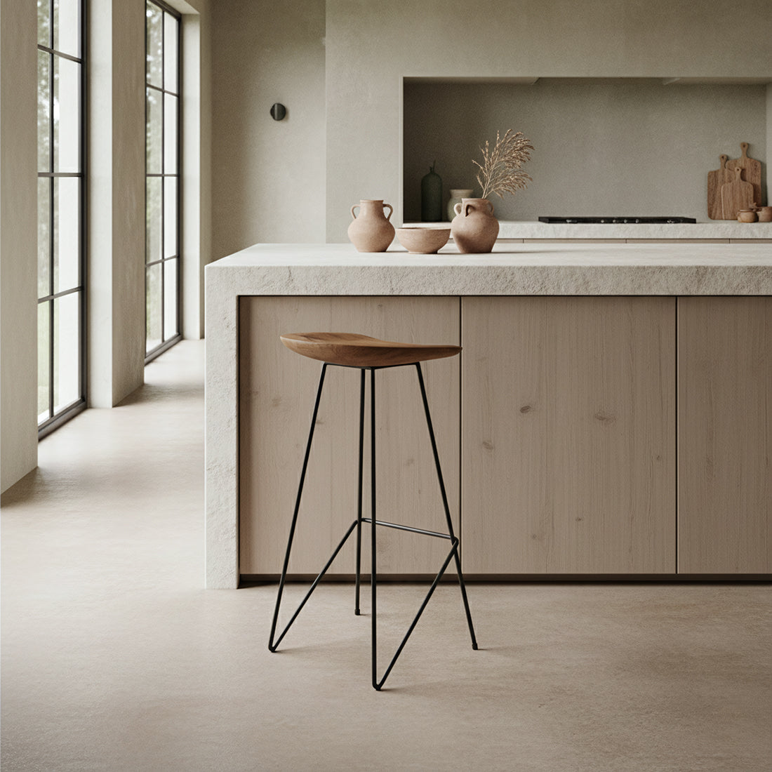 Tabouret de bar Loft Naturel Raw Materials
