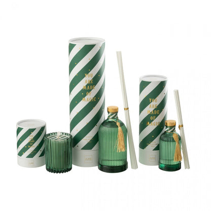 Diffuseur de parfum Magic Huile parfumée Blanc/Vert foncé Large 500ml J-Line