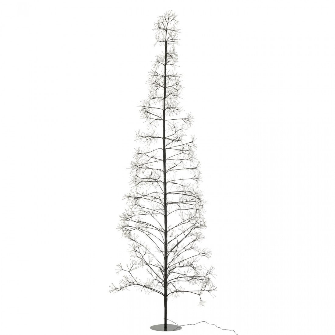 Sapin de Noël 3000 LED Métal Noir Large H300cm J-Line
